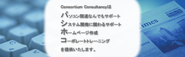 CONSORTIUM CONSULTANCYの業務紹介